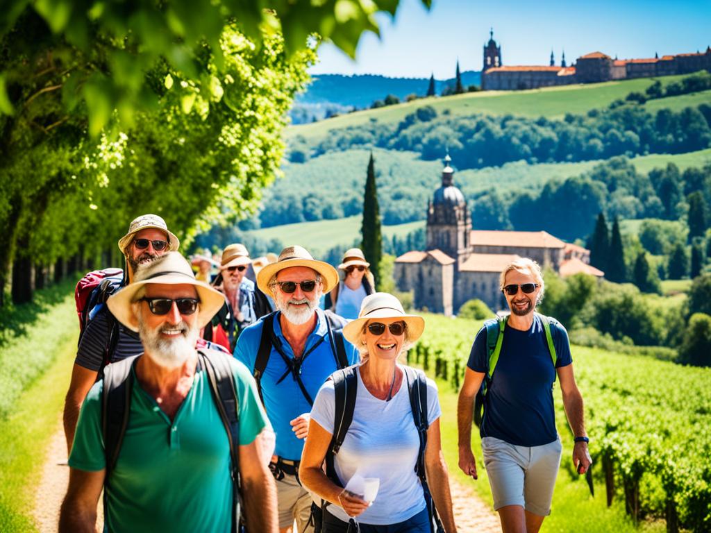 Caminho de Santiago e Turistas