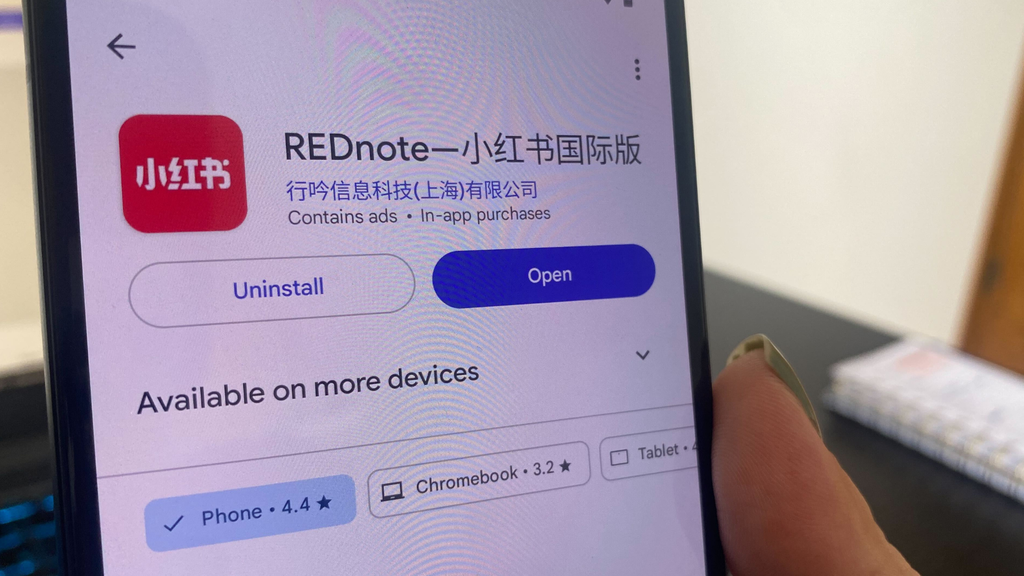 rednote、無料アプリ、tiktok