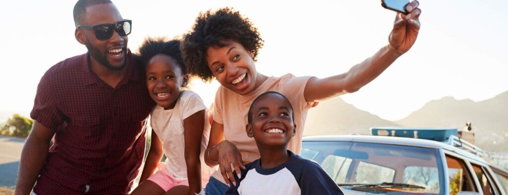 Viaje com toda a sua família!