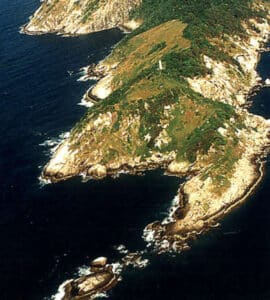 ilha submersa, descoberta