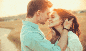 casal, romance, paixão