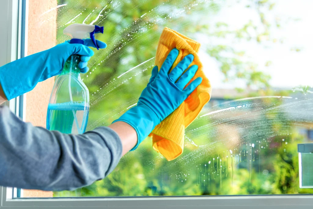 Rezepte, selbstgemacht, Reinigung, Glas