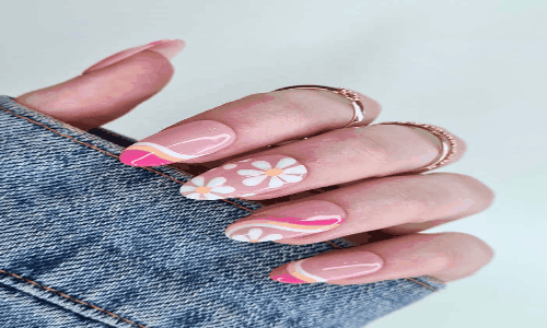 uñas, decoración, uñas, arte